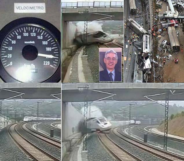 Masinis KA yang Terbalik di Spanyol Pamer `Nyali`Ngebut di Facebook